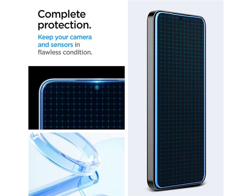 Spigen Glass tR EZ Fit HD Transparency 2 Pack, zaštitno staklo za ekran telefona 2 kom - Samsung Galaxy S25+/S24+ (AGL07432)