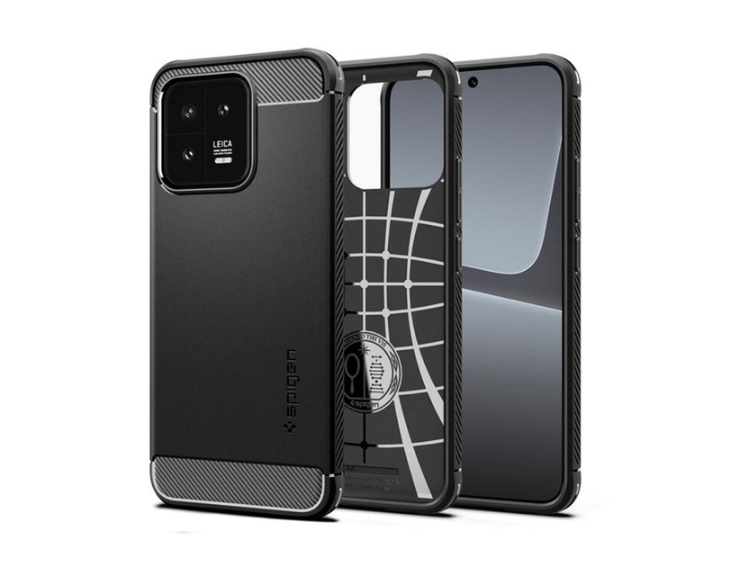 Spigen Rugged Armor, black - Xiaomi 13