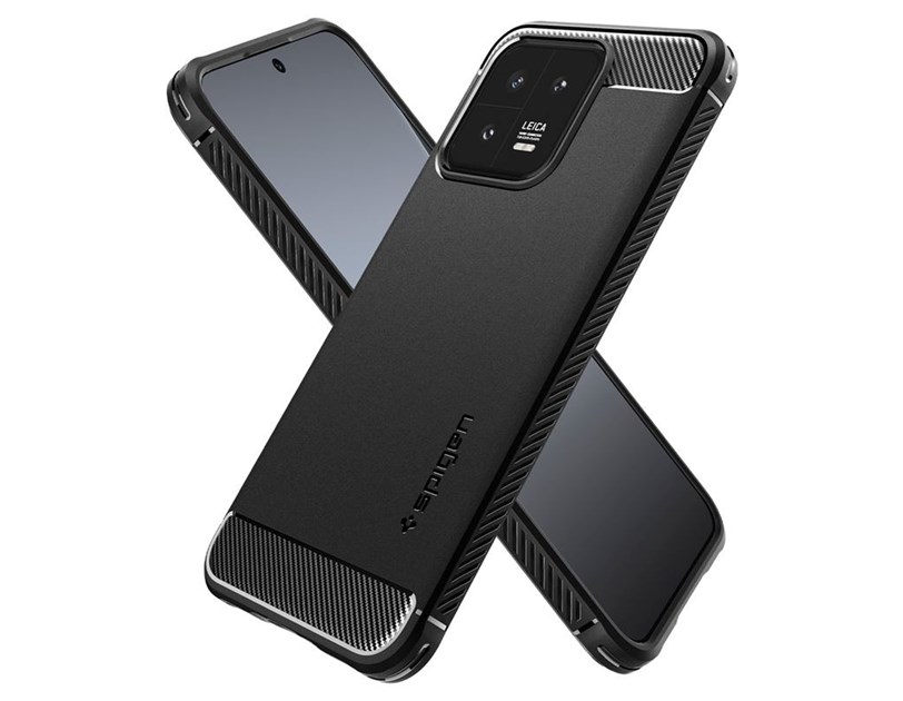 Spigen Rugged Armor, black - Xiaomi 13