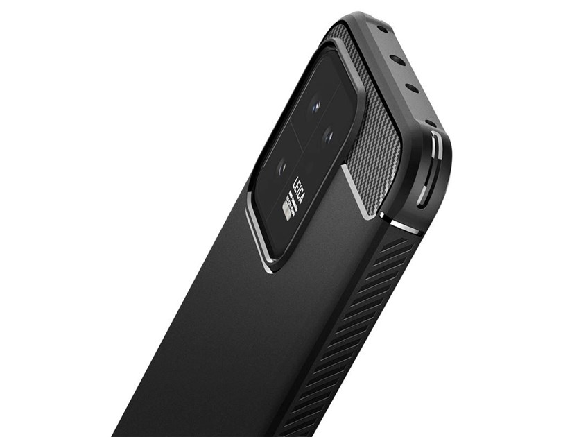 Spigen Rugged Armor, black - Xiaomi 13