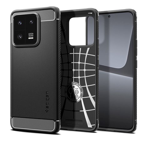 Spigen Rugged Armor, zaštitna maska za telefon, crna - Xiaomi 13 Pro (ACS05325)