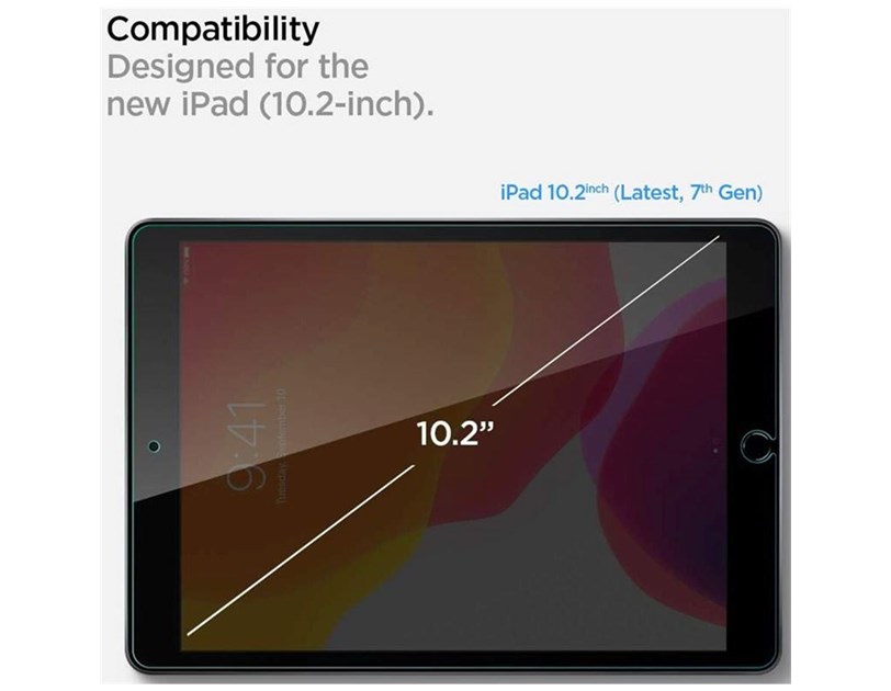 Spigen Glass tR Slim, zaštitno staklo za ekran - iPad 10.2" 2021/2020/2019 (AGL00236)