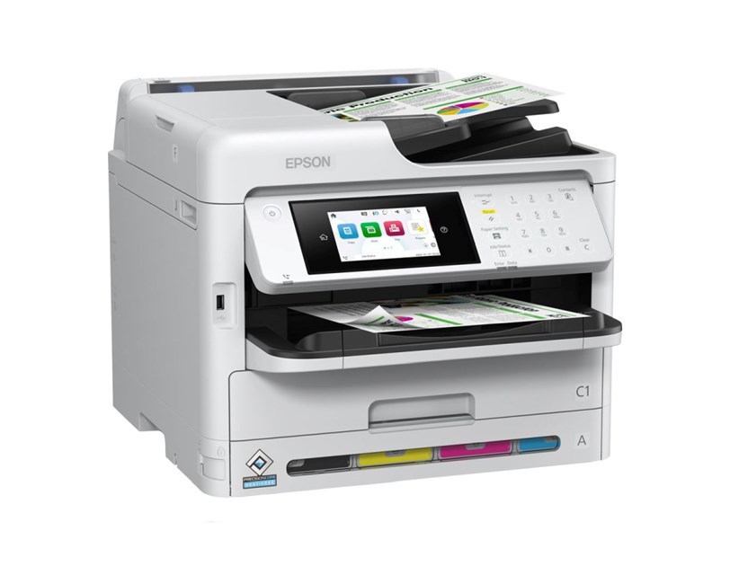 EPSON WorkForce WF-C5890DWF MFP Color Pro Print/Scan/Copy/Fax, 25 str/min, 4.800x1.200 DPI, USB/LAN/WiFi 