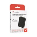Verbatim Charge 'n' Go Essentials 20000mAh Powerbank Magnetic Wireless 15/35W, crni