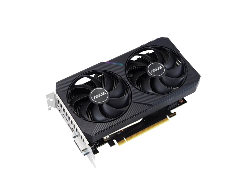Asus Dual GeForce RTX 3050 OC Edition 8GB GDDR6/128-bit, PCIe 4.0, HDMI/DP/DVI (DUAL-RTX3050-O8G-V2)