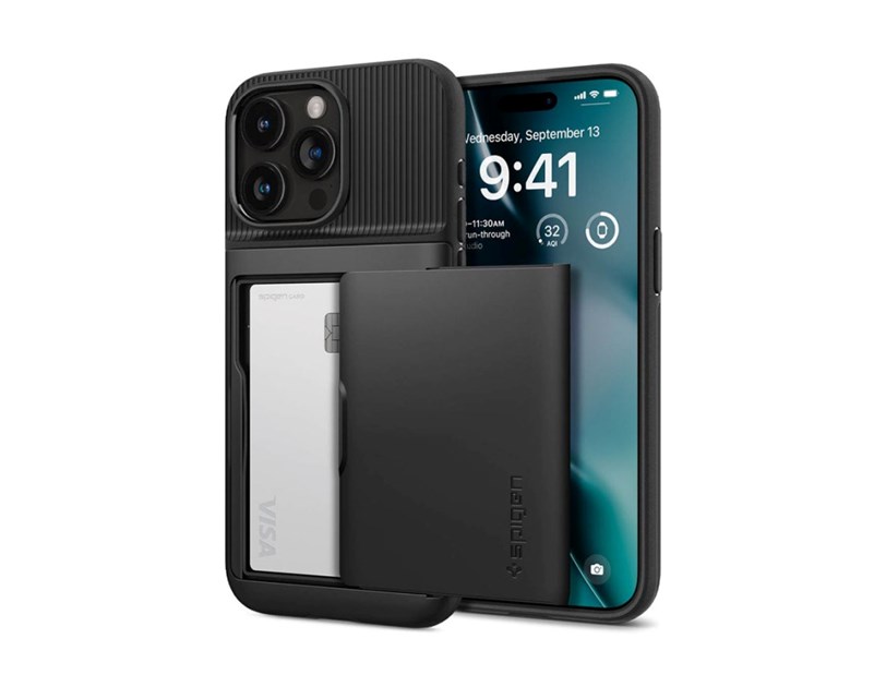 Spigen Slim Armor CS, black - iPhone 15 Pro Max (ACS06589)