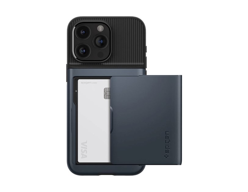Spigen Slim Armor CS, metal slate - iPhone 15 Pro (ACS06730)