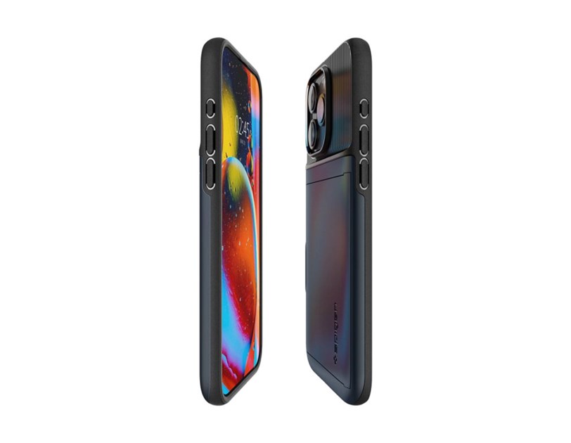 Spigen Slim Armor CS, metal slate - iPhone 15 Pro (ACS06730)