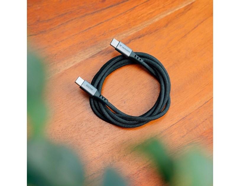 Verbatim Sync & Charge kabel USB-C na USB-C 100W, 120 cm