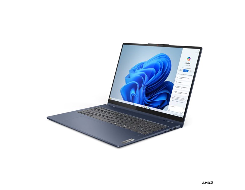 Lenovo IdeaPad 5 2-in-1 16" WUXGA (1920×1200) Touch, AMD R5-8645HS, 16GB LPDDR5, 1TB SSD, Ryzen AI 16 TOPS, Radeon, WiFi/BT, Win 11 Pro (83DS0007SC)