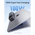 UGREEN Nexode prijenosni punjač (Powerbank) 12000mAh, 100W brzo punjenje, 1×USB-A/2×USB-C, PD3.0/QC3.0, sivi