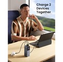 UGREEN Nexode prijenosni punjač (Powerbank) 12000mAh, 100W brzo punjenje, 1×USB-A/2×USB-C, PD3.0/QC3.0, sivi