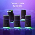 Anker Soundcore GLOW prijenosni BT5.3 zvučnik, 30W, IP67, 18h reprodukcije, crni (A3166G11)