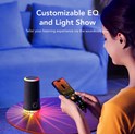 Anker Soundcore GLOW prijenosni BT5.3 zvučnik, 30W, IP67, 18h reprodukcije, crni (A3166G11)