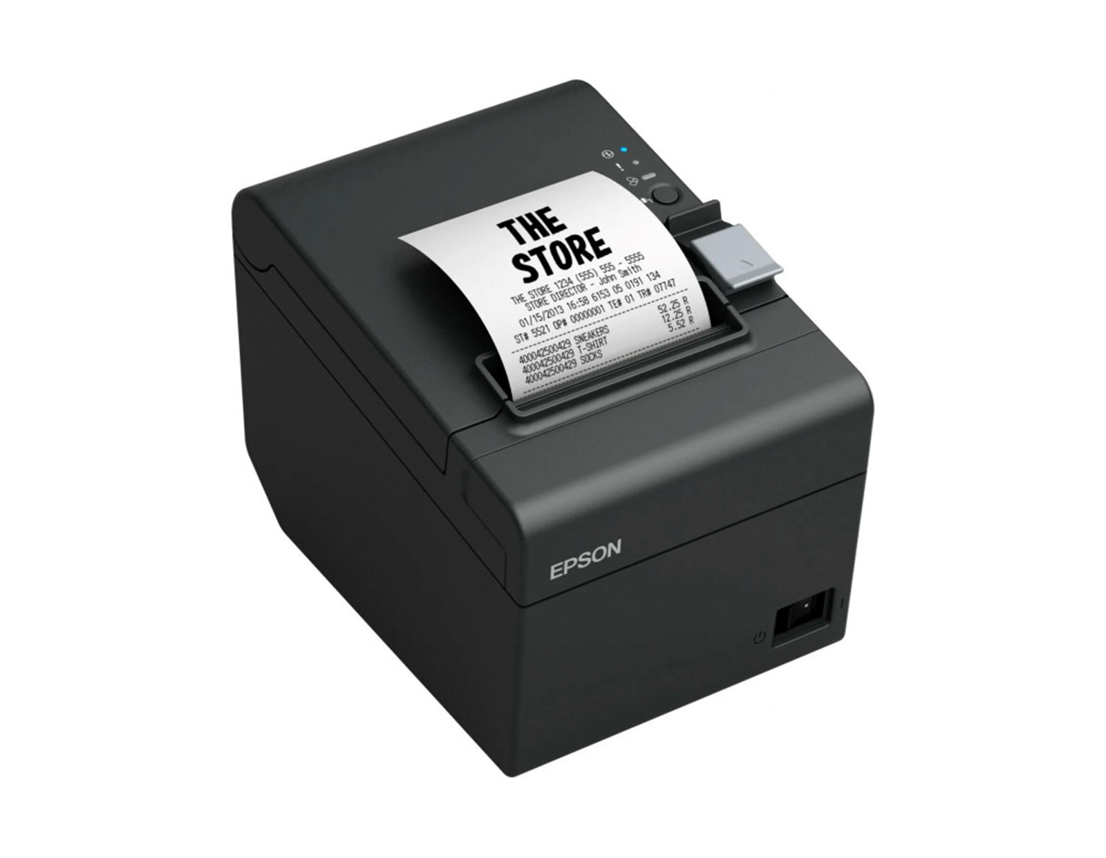 Epson TM-T20III POS pisač + PS, rezač, USB/RS232, crni (C31CH51011)