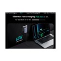 UGREEN Nexode Pro Ultra-Slim zidni punjač 65W, 2x USB-C, USB-A, GaNInfinity, sivi