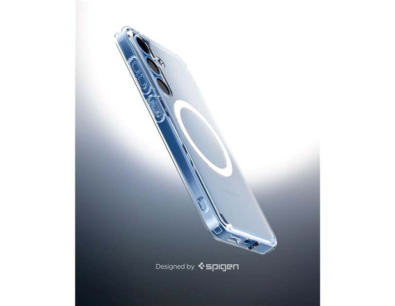 Spigen Ultra Hybrid MagSafe, clear white - Samsung Galaxy S25+ (ACS08981)