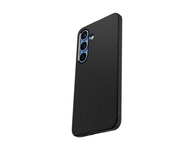 Spigen Liquid Air, matte black - Samsung Galaxy S25+ (ACS08979)