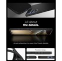 Spigen Liquid Air, matte black - Samsung Galaxy S25+ (ACS08979)