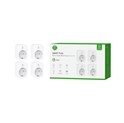 WOOX WiFi Smart utičnica EU, 16A/3680W, WooxHome app, voice control - Alexa & Google Assistant, 4 kom pakiranje (R6118-4PACK)