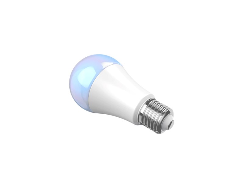 WOOX WiFi Smart LED RGB+CCT žarulja E27, 10W, 806lm, 2700K-6500K dimabilna, WooxHome app, glasovna kontrola - Alexa & Google Assistant (R9074)