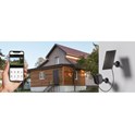 WOOX WiFi Smart vanjska kamera + solarni panel, Ultra HD 2K microSD (max. 128GB), IP65 vodootporna, Alexa & Google Assistant, WooxHome app (R4253)