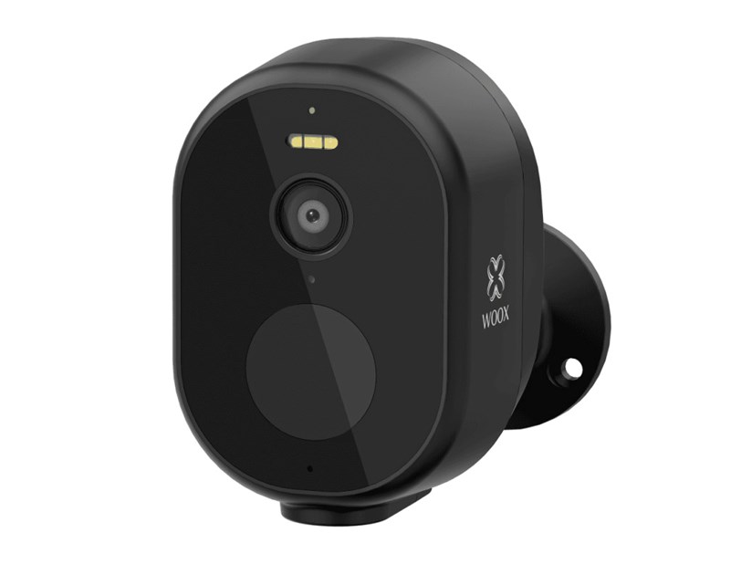 WOOX WiFi Smart vanjska kamera + solarni panel, Ultra HD 2K microSD (max. 128GB), IP65 vodootporna, Alexa & Google Assistant, WooxHome app (R4253)