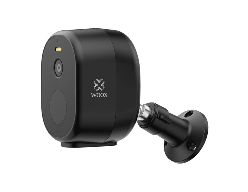 WOOX WiFi Smart vanjska kamera + solarni panel, Ultra HD 2K microSD (max. 128GB), IP65 vodootporna, Alexa & Google Assistant, WooxHome app (R4253)