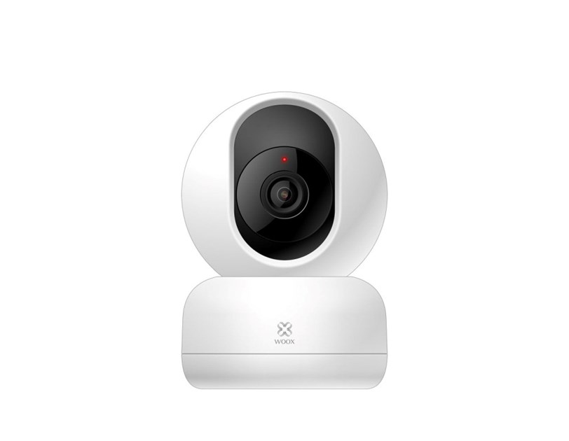 WOOX WiFi Smart PTZ kamera, Pan/Tilt/Zoom, Full HD 1080p, 360°/104°, microSD, Wooxhome app, glasovna kontrola - Alexa & Google Assistant (R4040)
