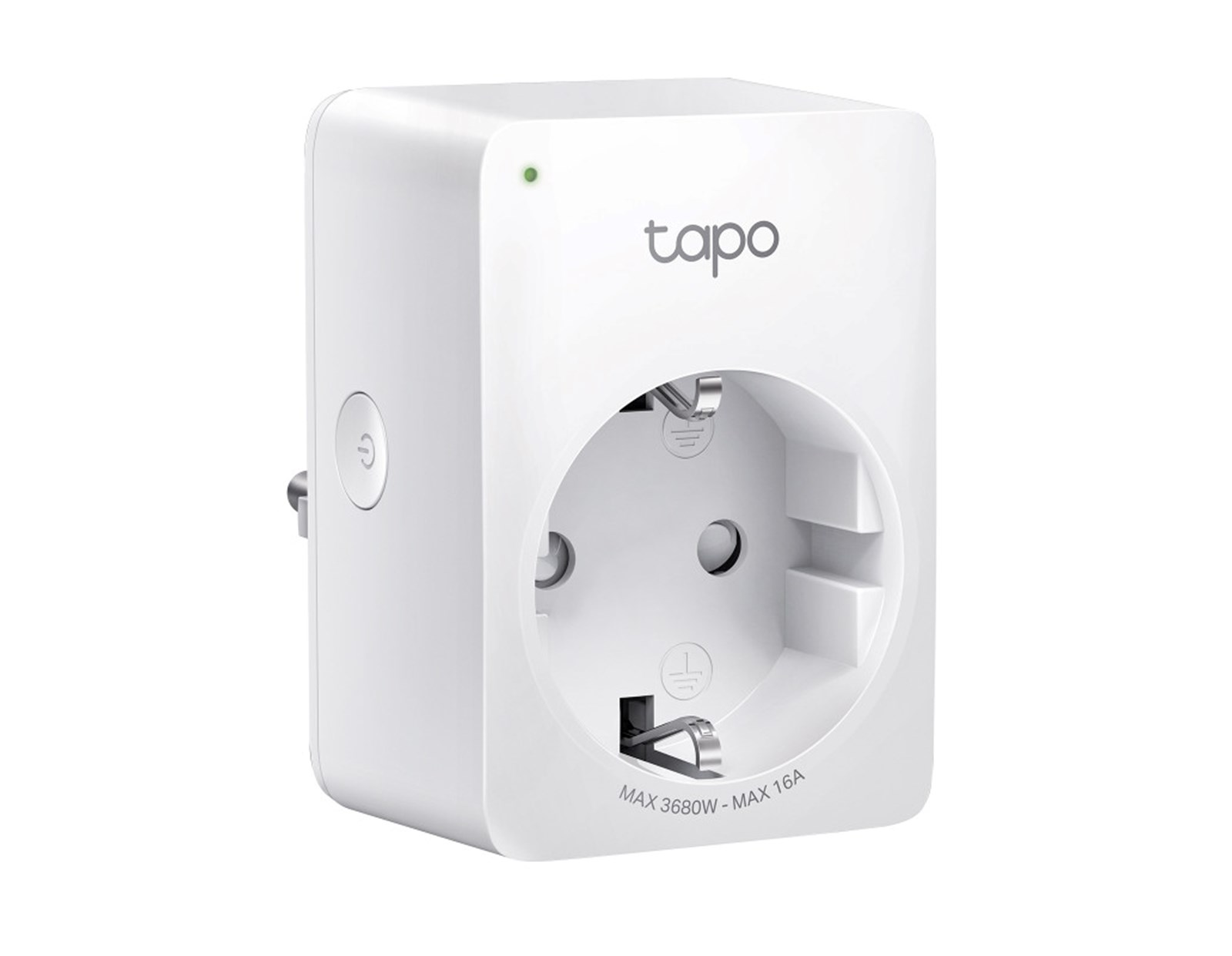 TP-Link Tapo Smart WiFi Plug Matter Standard, 2.4GHz, 802.11b/g/n, BT4.2, Tapo app, kontrola potrošnje energije, Timer/Schedule postavke, Glasovna kotrola Amazon Alexa/Google Assistant
