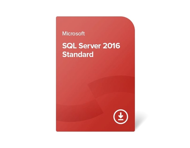 Microsoft SQL Server 2016 Standard (2 cores) ESD elektronička licenca