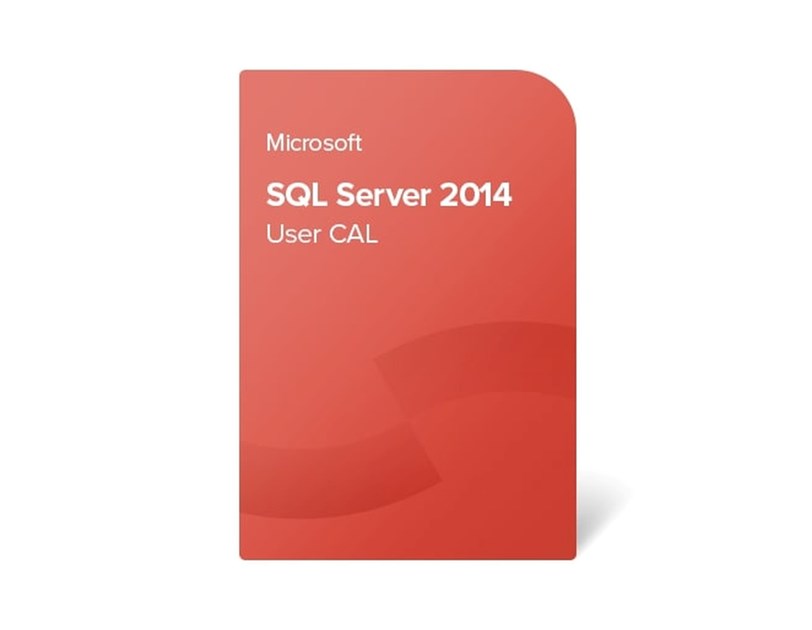 Microsoft SQL Server 2014 User CAL ESD elektronička licenca