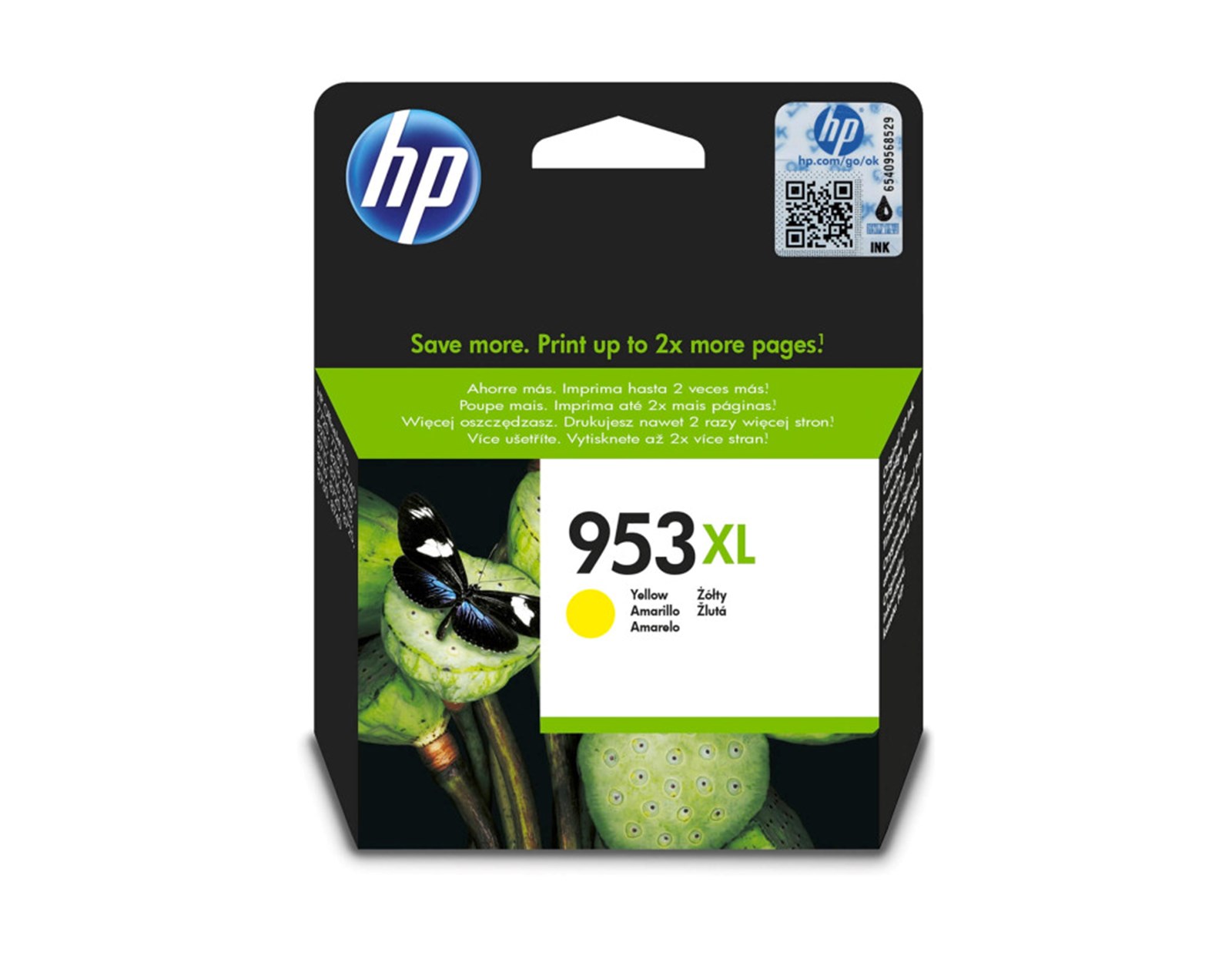 HP tinta F6U18AE (953XL) žuta (1600 stranica)