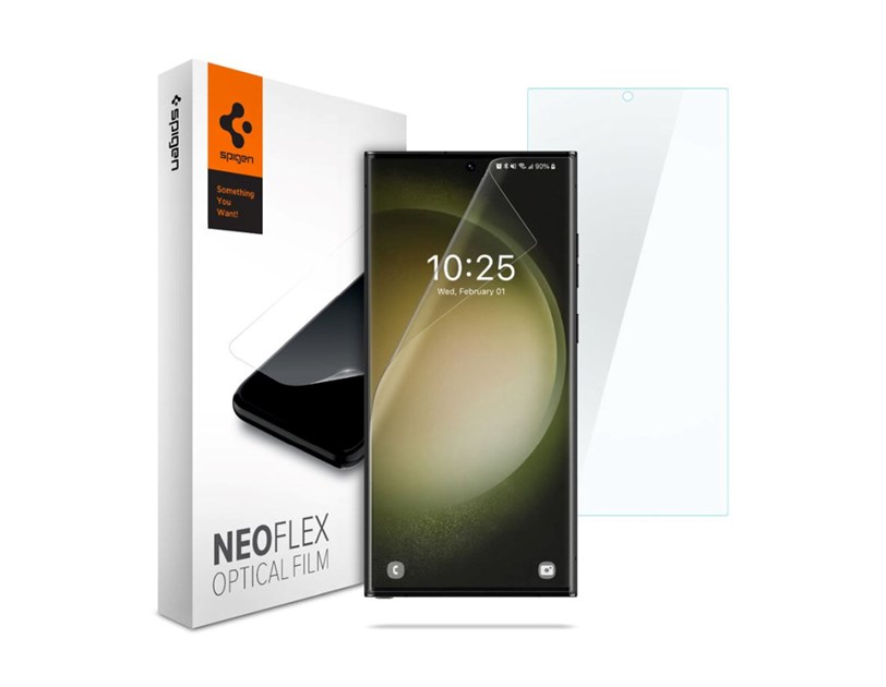 Spigen Film Neo Flex, zaštitna navlaka za ekran telefona, prozirna, 2 kom - Samsung Galaxy S23 Ultra