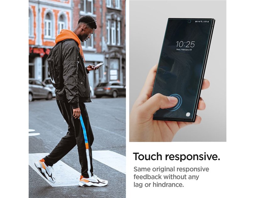 Spigen Film Neo Flex, zaštitna navlaka za ekran telefona, prozirna, 2 kom - Samsung Galaxy S23 Ultra