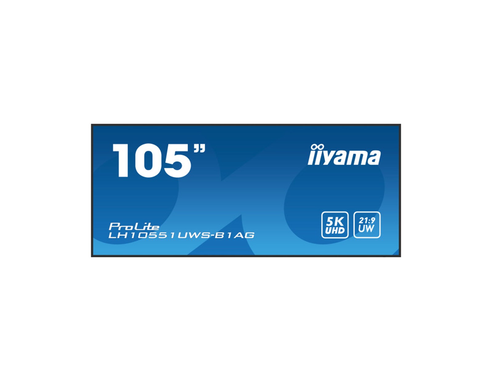 IIYAMA 105" LH10551UWS-B1AG 5K UW (5120x2160) IPS, 60Hz, 21:9, 8ms, 500 cd/m2, 1200:1, HDMI, DP, 4xUSB-A, 1xUSB-C, zvučnici, crni