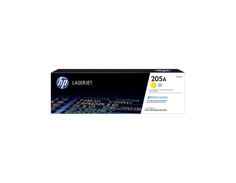 HP toner CF532A (205A) žuti (900 stranica)