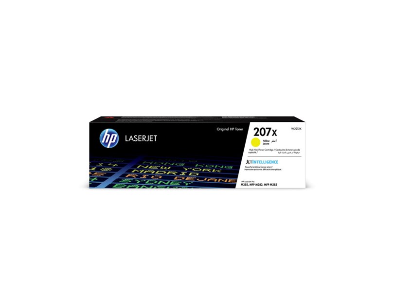 HP toner W2212X (207X) žuti (2450 stranica)