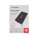 Verbatim Metal Mini 512GB SSD vanjski disk USB-C 3.2 Gen2, R/W: 2000/1750 MB/s