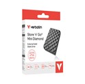Verbatim Store'n'Go Mini Diamond 1TB SSD vanjski disk USB-C, R/W: 1000/1000 MB/s