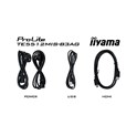 IIYAMA 55" TE5512MIS-B3AG Touchscreen 4K UHD (3840x2160) IPS, 16:9, 8ms, 400 cd/m2, 4000:1, 3xHDMI, 5xUSB-A, 1xUSB-C, zvučnici, crni 