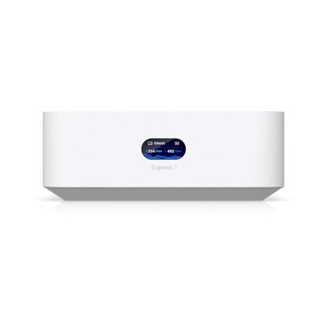 Ubiquiti UniFi Express 7  upravljački uređaj/pristupnik - WiFi 7, LAN & WAN port, LCM display