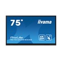 IIYAMA 75" TE7512MIS-B3AG Touchscreen 4K UHD (3840x2160) IPS, 16:9, 8ms, 400cd/m2, 4000:1, VGA/HDMI, 5xUSB-A, 1xUSB-C, zvučnici, crni