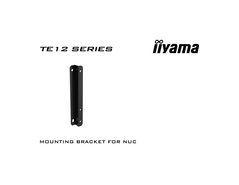 IIYAMA 98" TE9812MIS-B3AG iiWare10 , Android 11, 8/64GB, 40-Points PureTouch IR with zero bonding, 3840x2160, UHD IPS panel, Metal Housing, Fan-less, Speakers 2x 16W front, VGA, HDMI 3x HDMI-out, 