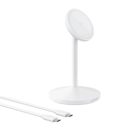 Anker MagGo stalak za bežično punjenje, 15W, bijeli (A25X1H21)