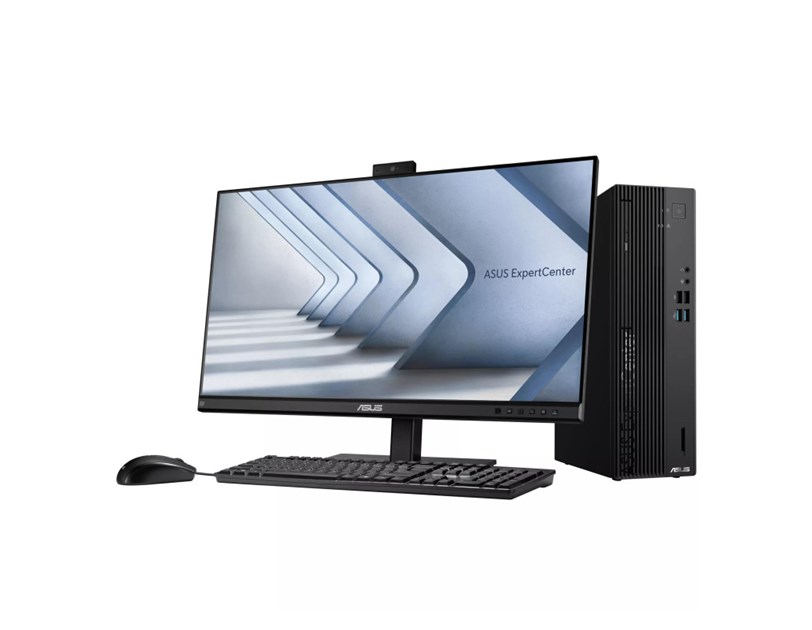 Asus D501SER SFF, Intel i3-14100, 16GB DDR5, 512GB SSD, UHD, WiFI/BT, DVDRW, VGA/HDMI, 8xUSB-A, tipk/miš + Win 11 Pro + 5Y