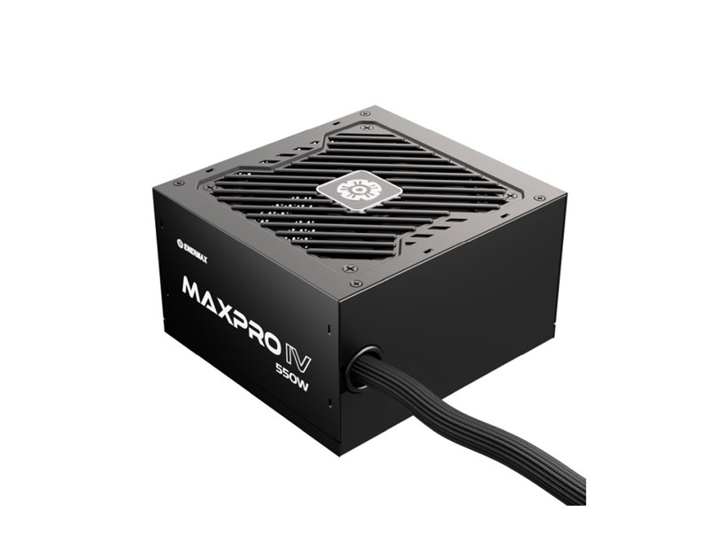 Enermax 550W MaxPro IV, ATX 2.4, 80+, aktivan PFC, 2×PCIe, 3×SATA, 24-pina, 120mm ventilator