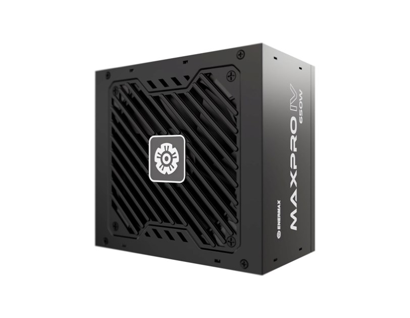 Enermax 650W MaxPro IV, ATX 2.4, 80+, aktivan PFC, 2×PCIe, 3×SATA, 24-pina, 120mm ventilator