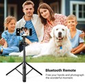 UGREEN Selfie stick 3u1 Tripod s bluetooth daljinskim do 6.8 incha, crni