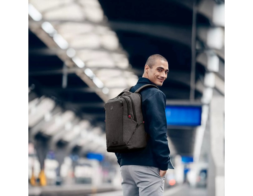 Wenger ruksak MX Professional za prijenosnike do 16", 21 L, vrijesko siva